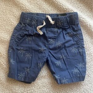 3/$10 H&M Blue Palm Tree Kids Shorts